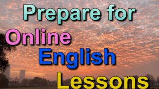 Online Lesson / オンライン英会話